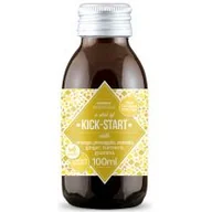 Soki i napoje niegazowane - Bio SHOT OWOCOWY POMARAŃCZA - JABŁKO - ANANAS - GUARANA 100 ml - ORGANIC HUMAN 5707535004590 - miniaturka - grafika 1