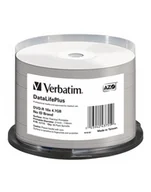 Nośniki danych - VERBATIM DVD-R50-Pack/Spindle/16X/4.7GB/DataLife Plus Wide Thermal dofessional No ID Brand - miniaturka - grafika 1
