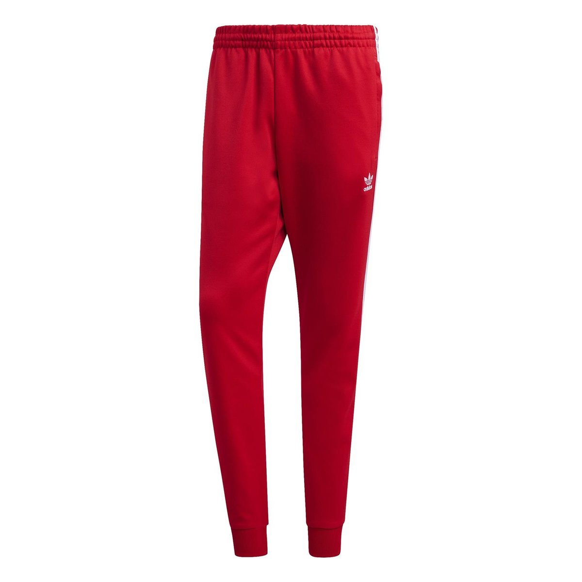 Spodnie dresowe męskie adidas Adicolor Classics SST czerwone IB1412-XS