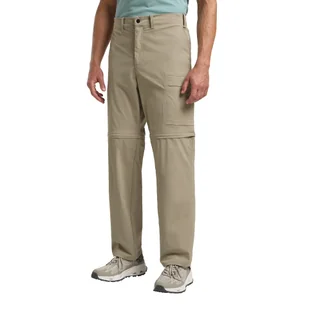 Spodnie trekkingowe z odpinanymi nogawkami Jack Wolfskin WAGAMI ZIP OFF PANTS M stone - 46 - Odzież trekkingowa męska - miniaturka - grafika 1