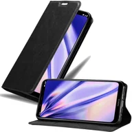 Etui i futerały do telefonów - Pokrowiec Cadorabo na telefon Nokia 8.1 w kolorze czarnym z magnetycznym zamknięciem - miniaturka - grafika 1