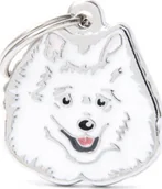 Odblaski i adresówki - Zawieszka Adresówka Identyfikator z grawerem dla psa Spitz - miniaturka - grafika 1