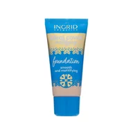 Podkłady do twarzy - INGRID Ideal Cover Mattifying Foundation podkład matujący 402 Natural Beige 30ml - miniaturka - grafika 1