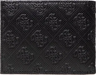 Guess Guess, Vezzola, Polyester, Wallet, Logo Detail, SMESCHLEA20, Black, For Men For Men - Portfele - miniaturka - grafika 1