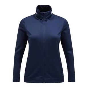 Bluza Peak Performance damska Rider Tech Zip Jacket granatowa - M - Bluzy sportowe damskie - miniaturka - grafika 1