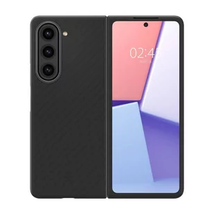 Etui SAMSUNG GALAXY Z FOLD 5 Spigen Airskin czarne - Etui i futerały do telefonów - miniaturka - grafika 2