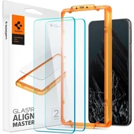 Szkła hartowane na telefon - Szkło hartowane SPIGEN Alm Glas.Tr Slim do Google Pixel 8 Pro (2szt.) - miniaturka - grafika 1