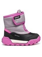 Buty dla dziewczynek - Geox Śniegowce B Trekkyup B Ab B566MA 054FU C0017 M Czarny - miniaturka - grafika 1
