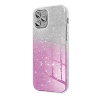 Etui i futerały do telefonów - Futerał Shining do Samsung Galaxy A54 5G transparent/róż - miniaturka - grafika 1