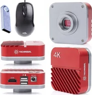 Mikroskopy i lupy - Kamera do Mikroskopu Cyfrowego Optycznego 8MP 4K Red Angel Techrebal - miniaturka - grafika 1