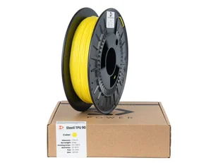 Filament 3DPower Elasti TPU 90 1.75mm Żółty 0.5kg - Filamenty i akcesoria do drukarek 3D - miniaturka - grafika 1