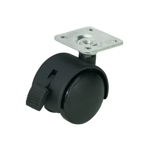 Kółko meblowe z hamulcem 40 mm/25 kg Ply Stahl - Meble modułowe i akcesoria - miniaturka - grafika 1