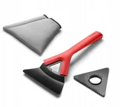 Akcesoria do mycia samochodu - Audi Oryginalna wielofunkcyjna skrobaczka do lodu Audi z nakładką do czyszczenia szyb, zimowy śnieg 80A096010E 80A096010E - miniaturka - grafika 1