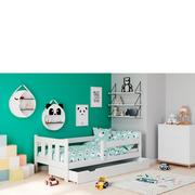 Łóżka dla dzieci i młodzieży - Łóżko Dziecięce Marinella z Szufladą Białe Halmar - miniaturka - grafika 1