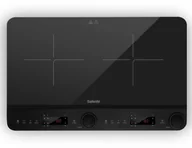 Płyty elektryczne - Salente InductPro2, indukční vařič, dvouoplotýnkový, černý - miniaturka - grafika 1