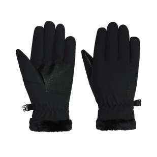 Rękawice dziecięce Jack Wolfskin HIGHLOFT GLOVE K black - 116 - Rękawiczki dla dzieci - miniaturka - grafika 1