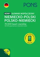 Podręczniki dla szkół podstawowych - Nowy słownik współczesny niem-pol pol-niem PONS Nowa - miniaturka - grafika 1