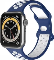 Akcesoria do smartwatchy - PASEK Silikonowy DO APPLE WATCH 1 2 3 4 5 6 7 SE - miniaturka - grafika 1