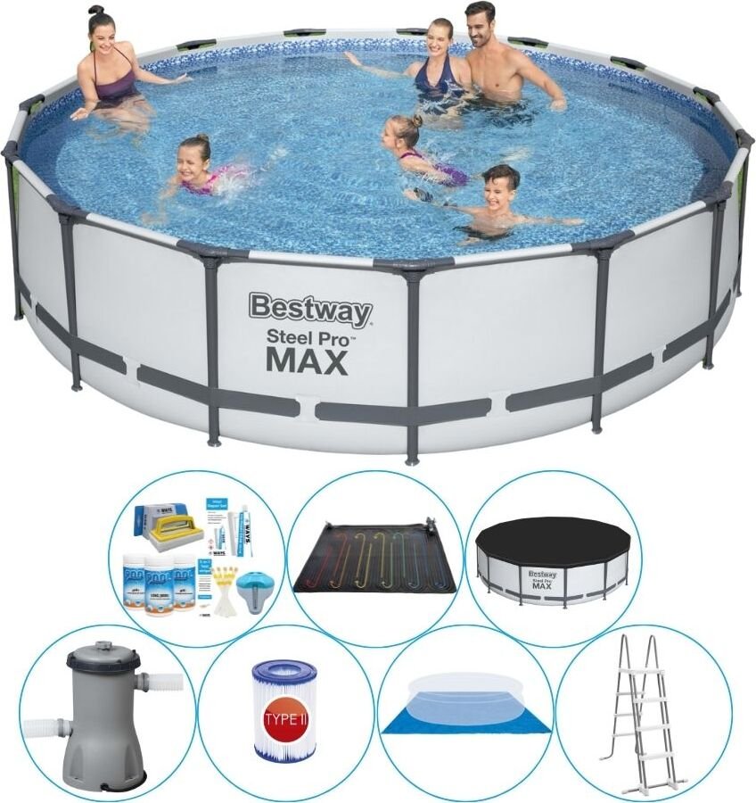 Oferta basenów - Bestway Steel Pro MAX 427x107 cm okrągły