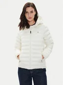 Kurtki damskie - Tommy Hilfiger Kurtka przejściowa WW0WW38927 Biały Regular Fit - miniaturka - grafika 1