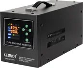 Zasilacze awaryjne UPS - Zasilacz awaryjny KEMOT PROsinus-1500/24-LFP4 przetwornica z czystym przebiegiem sinusoidalnym i funkcją ładowania 24V 230V 1500 URZ3427-LFP4 - miniaturka - grafika 1