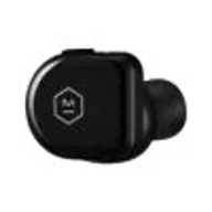 Zestawy głośnomówiące - Master & Dynamic True Wireless Earphones Black - miniaturka - grafika 1
