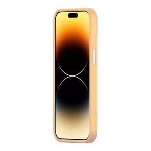 Zestaw Etui Baseus Liquid Silica Gel do iPhone 14 Pro Max (żółte) + szkło hartowane +z estaw czyszczący - Etui i futerały do telefonów - miniaturka - grafika 3