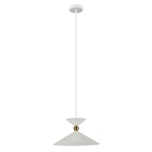 Quelto lampa wisząca 1-punktowa biały PND-84432-1-WH - Lampy sufitowe - miniaturka - grafika 1