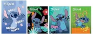 Zeszyty szkolne - Zeszyt A4 32k linia podwójna dwukolorowa Stitch Unipap Majewski - miniaturka - grafika 1