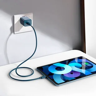 Baseus Super Si 1C szybka ładowarka USB Typ C 20W Power Delivery + kabel USB Typ C - Lightning 1m niebieski (TZCCSUP-B03) - Kable USB - miniaturka - grafika 10