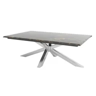 Ławy i stoliki kawowe - DKD Home Decor Stolik DKD Home Decor Marmur Stal 130 x 80 x 45 cm S3023063 - miniaturka - grafika 1