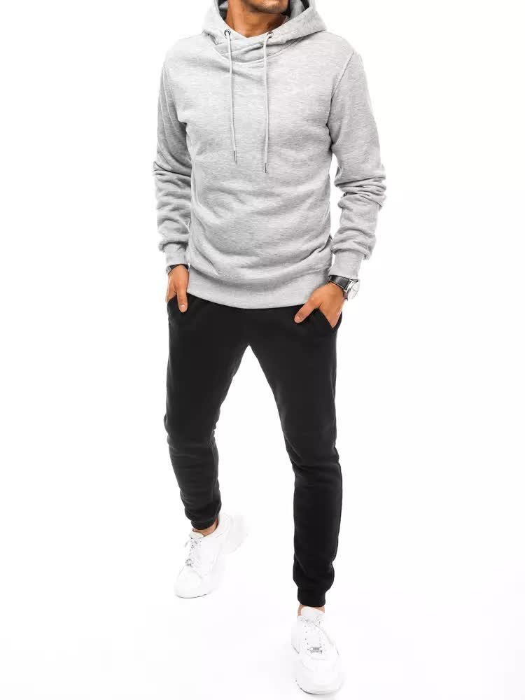 Dres męski szaro-czarny Dstreet AX0670-M