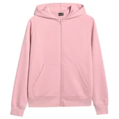Bluzy sportowe damskie - Bluza damska 4F Sweatshirt F1763 Rozmiar: XL / Kolor: jasnoróżowy - miniaturka - grafika 1