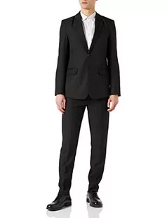 ONLY & SONS Męska marynarka ONSEVE Slim 0052, czarna, 46, czarny, 46 - Marynarki męskie - miniaturka - grafika 1