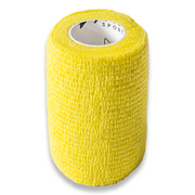 Apteczki i materiały opatrunkowe - yellowBAND Bandaż Kohezyjny 7,5cm x 4,5m Żółty - miniaturka - grafika 1