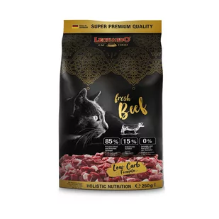 Leonardo Fresh Meat Beef Sucha karma dla kotów wołowina 250g - Sucha karma dla kotów - miniaturka - grafika 1