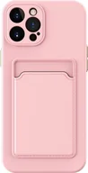 Etui i futerały do telefonów - Ochronne etui na telefon komórkowy iPhone 12 13 14 15 Plus Pro Max Etui na kartę, kolor: różowy, model: Apple iPhone 14 - miniaturka - grafika 1
