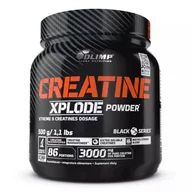 Odchudzanie i oczyszczanie - Olimp Creatine Xplode Powder, Kreatyna, 500 g - różne smaki - miniaturka - grafika 1