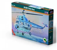 Zabawki zdalnie sterowane - Mastercraft, Helikopter sklejany 1 48 Mi-2Rm Polish Navy F-154 - miniaturka - grafika 1