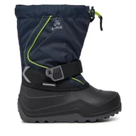 Buty dla chłopców - Śniegowce Kamik Snowfall 2 NF8418C Granatowy - miniaturka - grafika 1