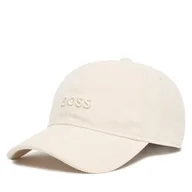 Czapki męskie - Czapka z daszkiem BOSS 50544383 Biały - miniaturka - grafika 1