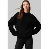 Swetry damskie - Calvin Klein Jeans Sweter | Loose fit | z dodatkiem wełny - miniaturka - grafika 1