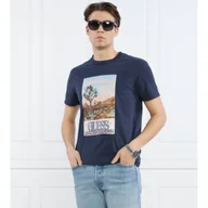 Koszulki męskie - GUESS T-shirt DESERT PHOTO | Regular Fit - miniaturka - grafika 1