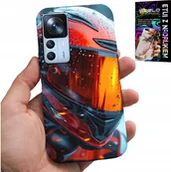 Dodatki do ciast w proszku - ETUI DO XIAOMI 12T / 12T PRO - MOTOR, FAN MOTOCYKL KASK MOTOCYKLISTA - miniaturka - grafika 1