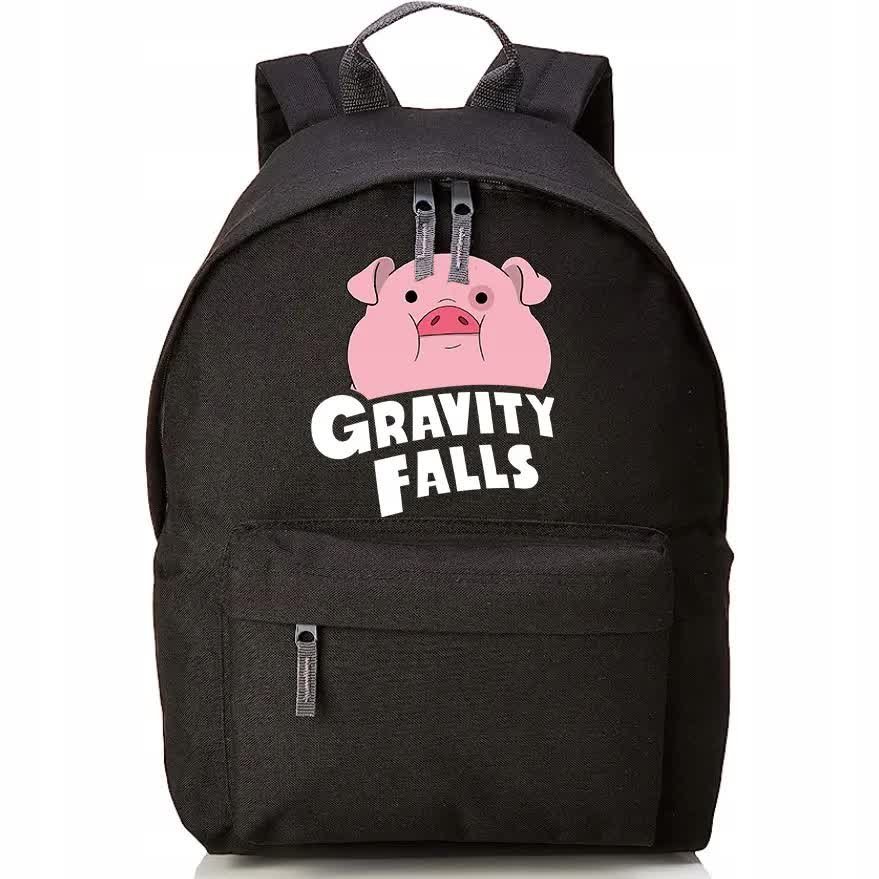PLECAK Szkolny do SZKOŁY MiX WZORÓW GRAVITY FALLS