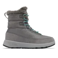 Półbuty damskie - Damskie Buty zimowe COLUMBIA SLOPESIDE PEAK LUXE 1979551023 – Szary - miniaturka - grafika 1