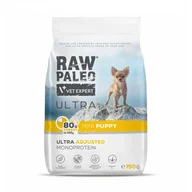 Sucha karma dla psów - Raw Paleo Ultra Turkey Mini Puppy 750g Monoproteinowa Z Indykiem Dla Szczeniąt Małych Ras - miniaturka - grafika 1