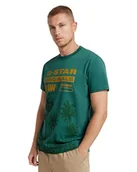 Koszulki męskie - G-STAR RAW Koszulka męska Palm Originals R T - miniaturka - grafika 1