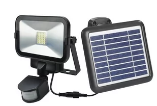 Lampa Solarna z Czujnikiem Ruchu Zimowa Mocna ! - Lampy ogrodowe - miniaturka - grafika 1