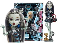Lalki dla dziewczynek - Lalka Monster High Creeproduction Frankie Stein zwierzątko piesek Watzit - miniaturka - grafika 1